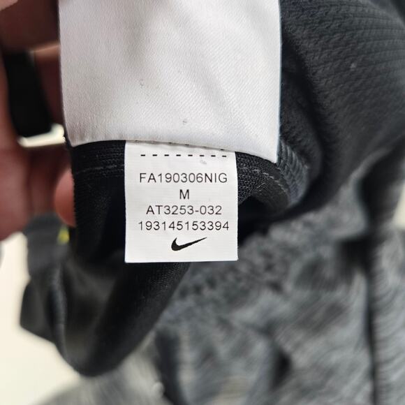 Nike Dri-Fit Gray Black Spotlight Tapered Sweatpant Joggers Men's Size Medium‎ - Picture 4 of 8